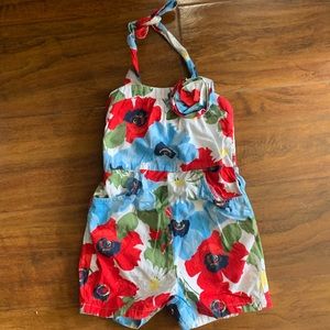 Janie and jack European voyage romper size 3t EUC